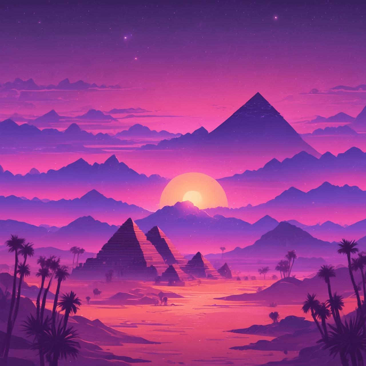 Pyramid Ascent Race game banner