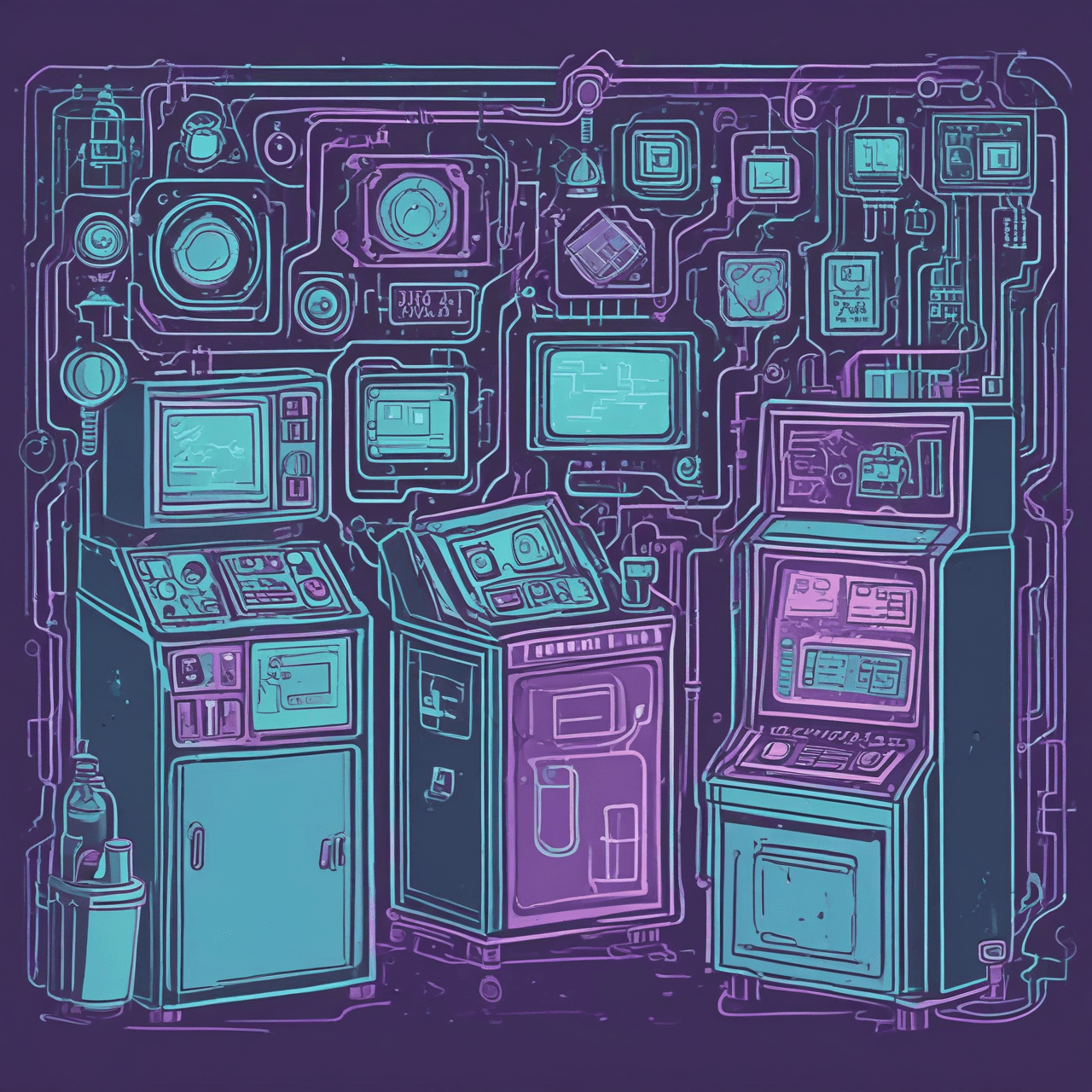 Vector Force Flyer game banner