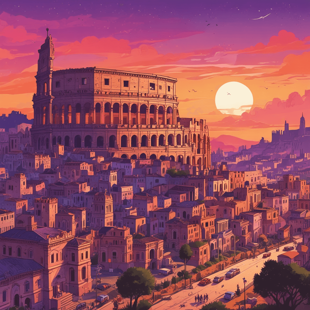 Roman Numeral Defenders game banner