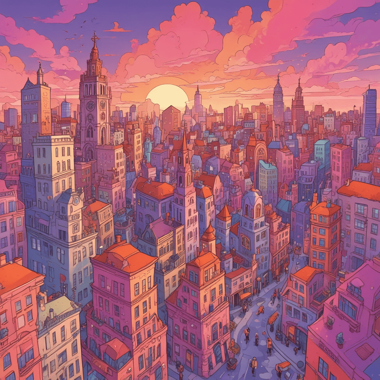 Jetpack Quiz Abenteuer: Stadtmerkmale game banner