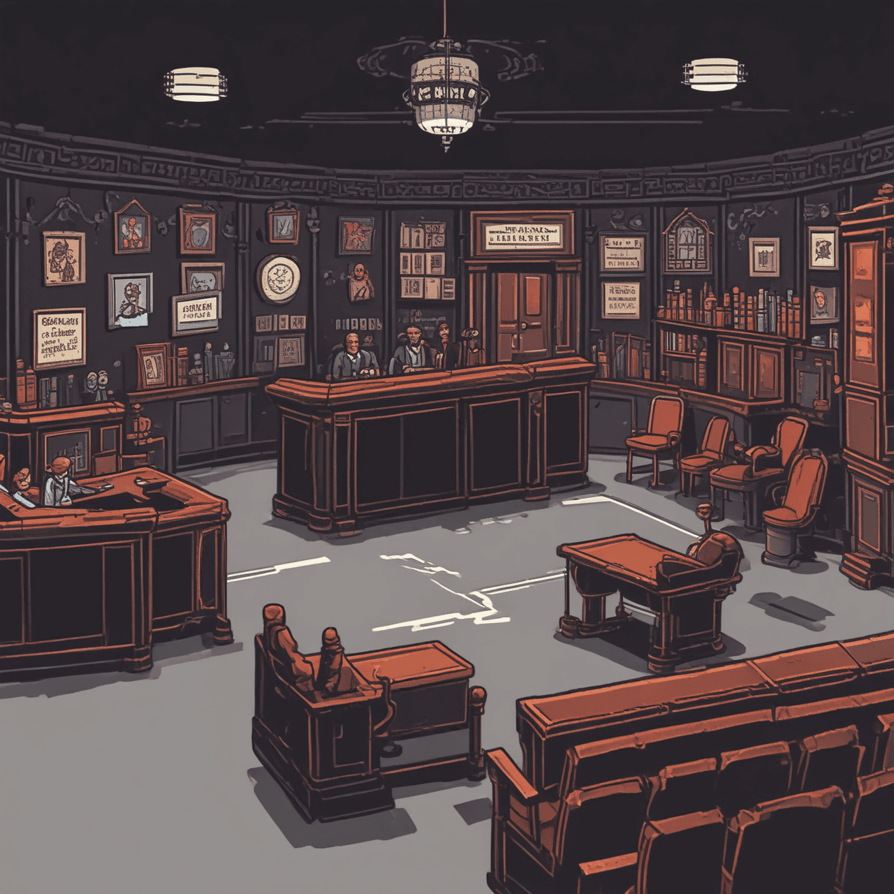 Justice Runner game banner