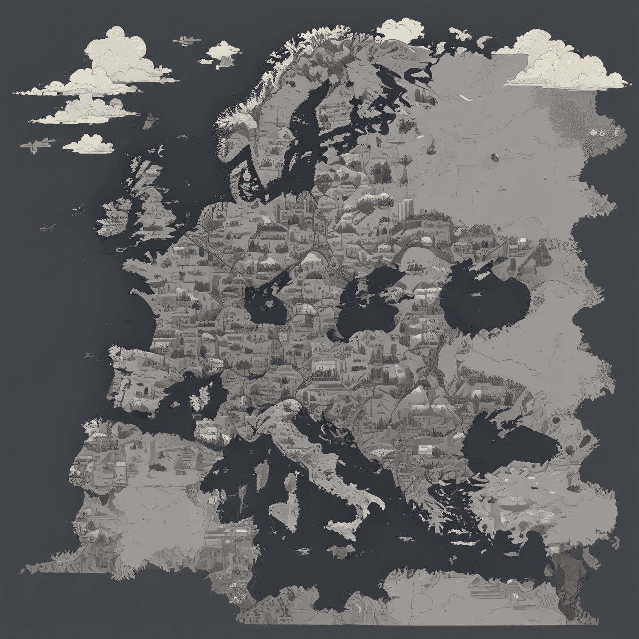 WWI Cloud Trench Run game banner