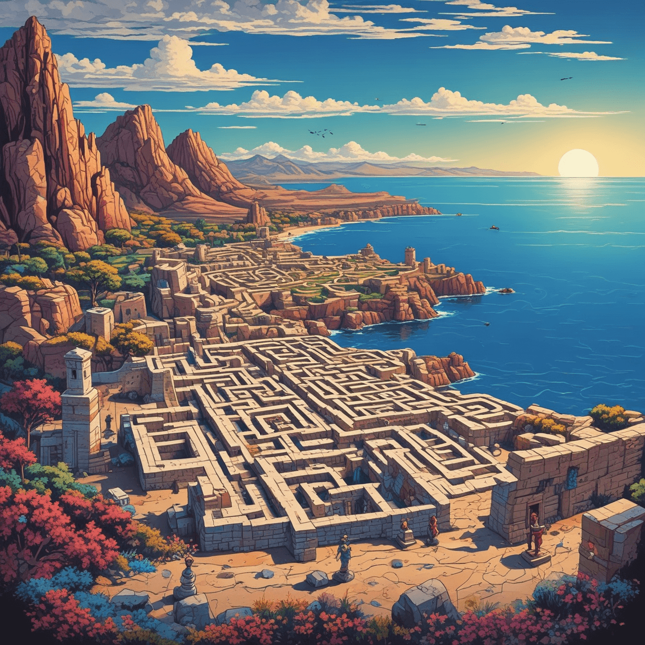 Icarus' Flight Quiz game banner