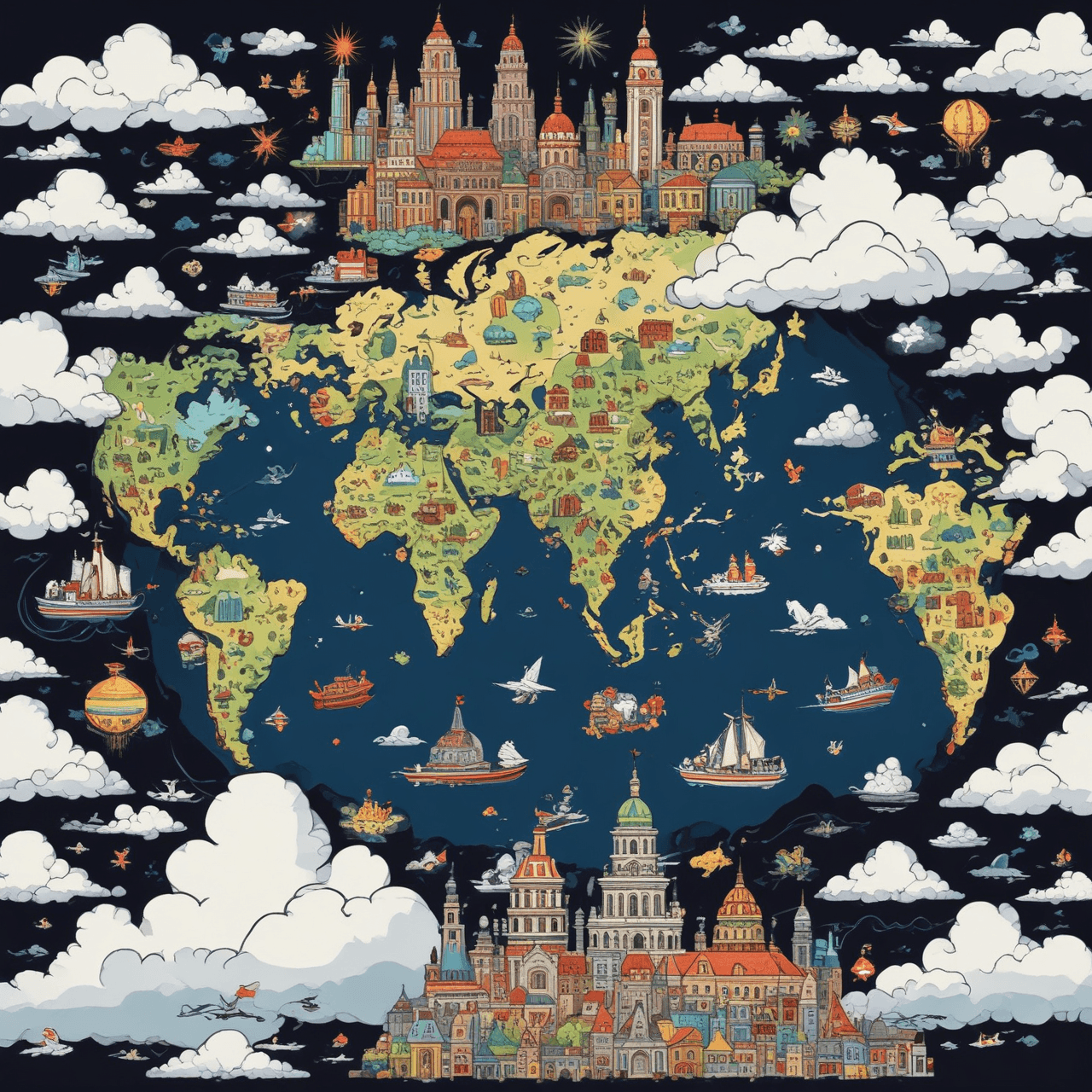 Government Forms Cloud Bridge game banner