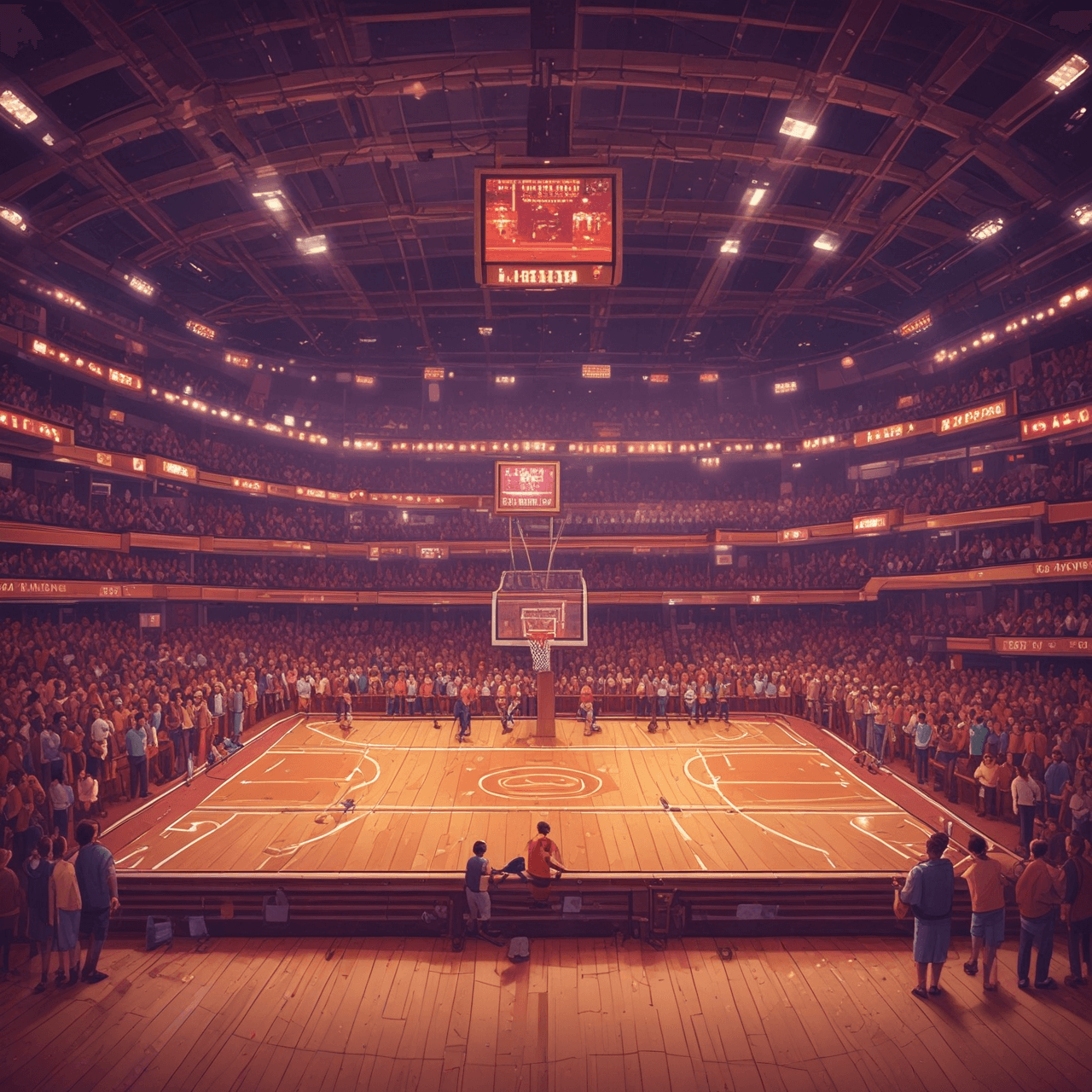 NBA Hoop Run Quiz game banner