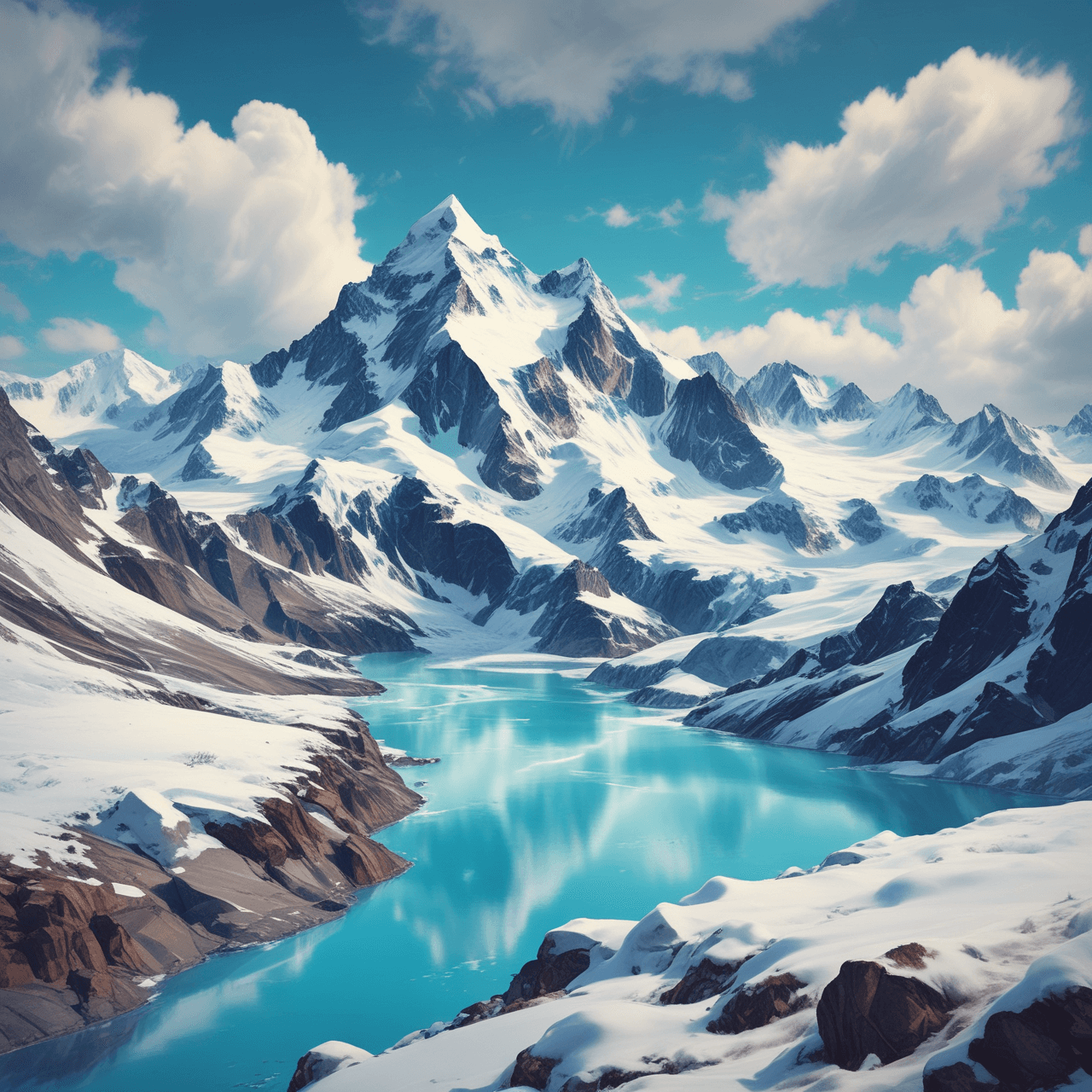 Glacier Quiz Defenders game banner