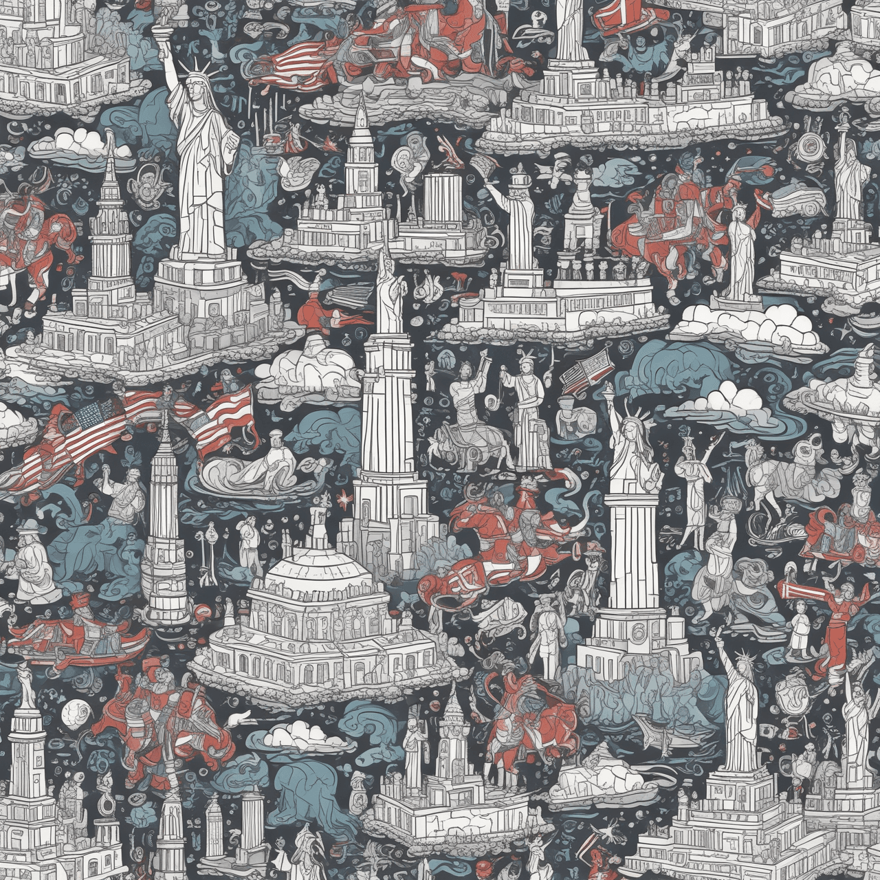 US History Jetpack Adventure game banner