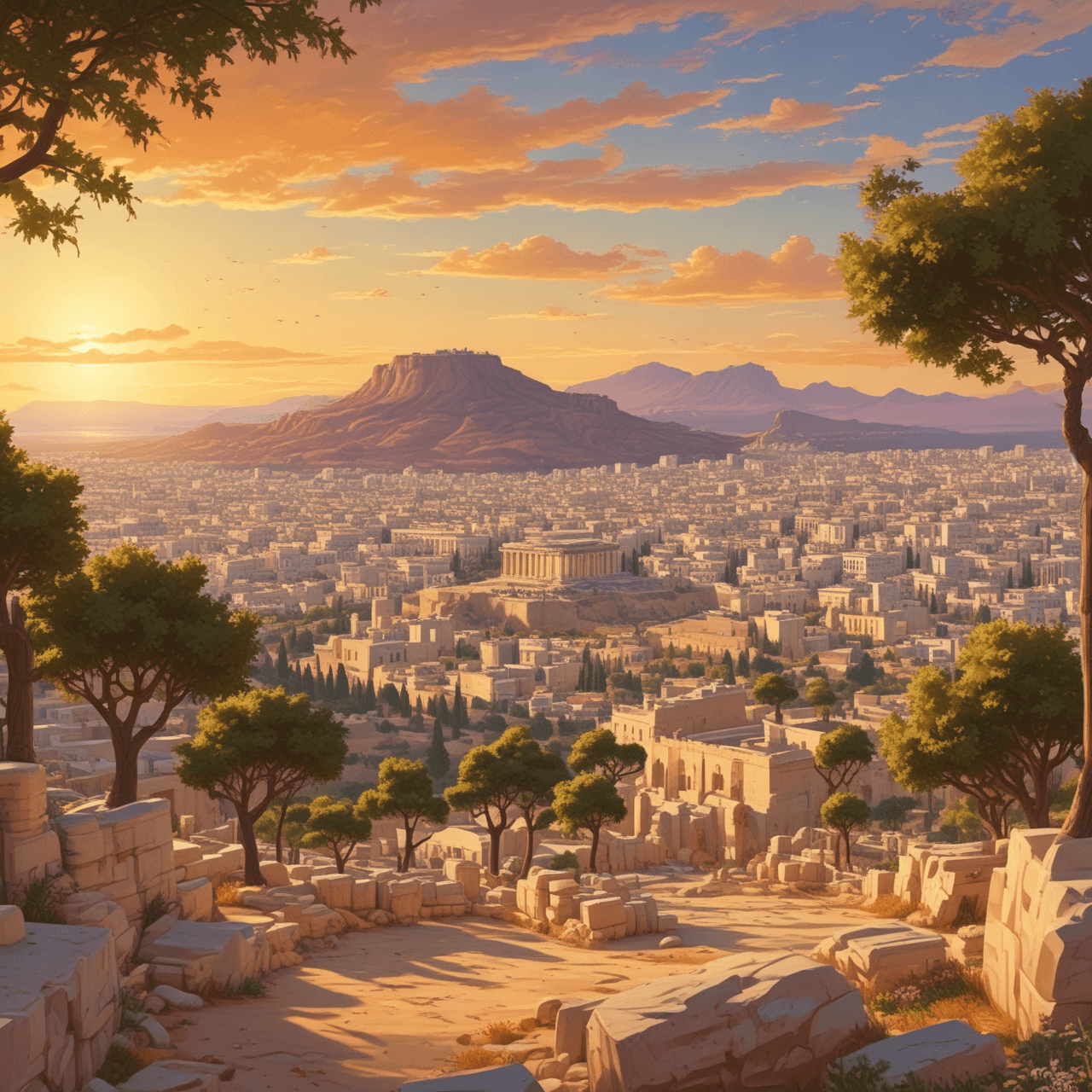 Olympus Race game banner