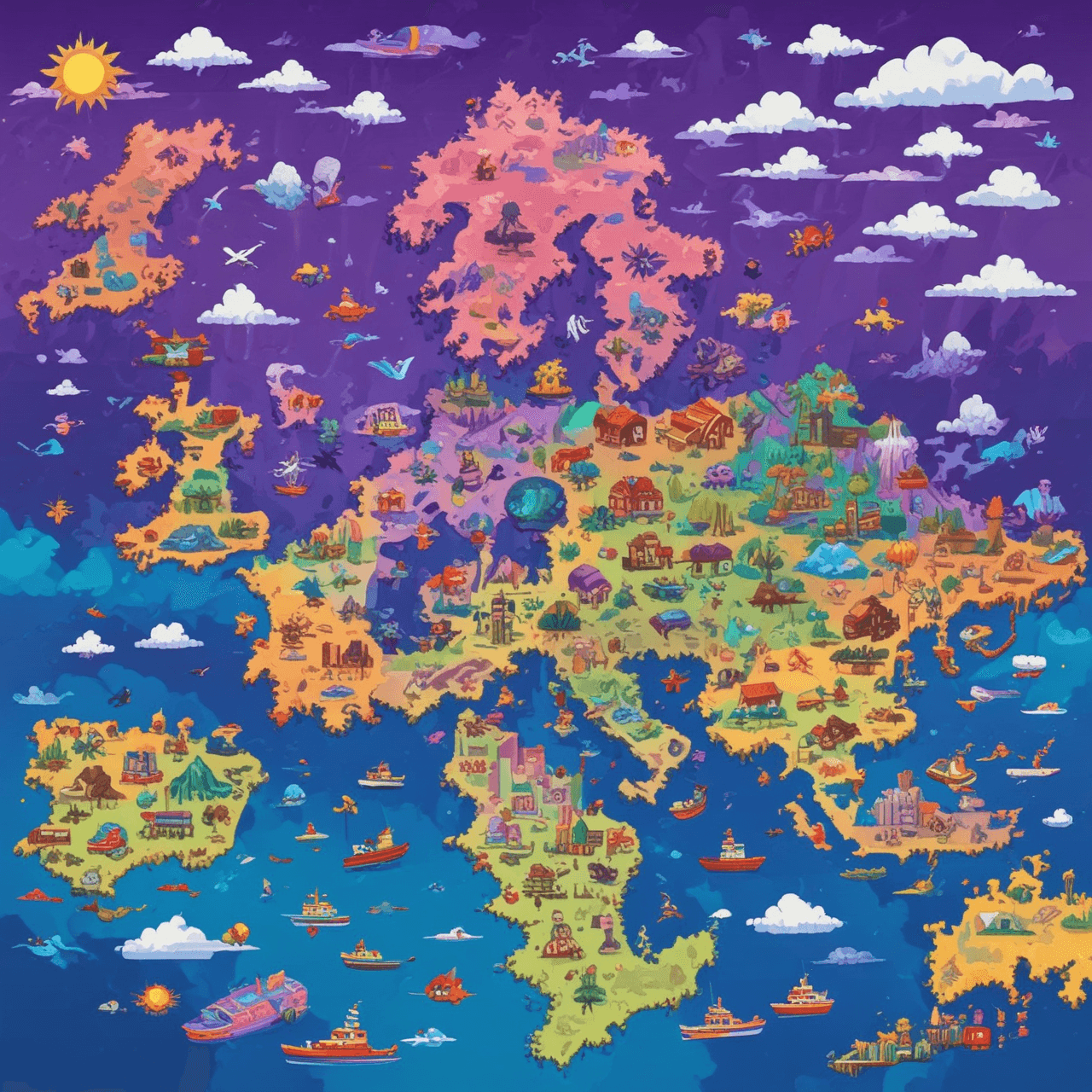 Nation Runner Quiz game banner