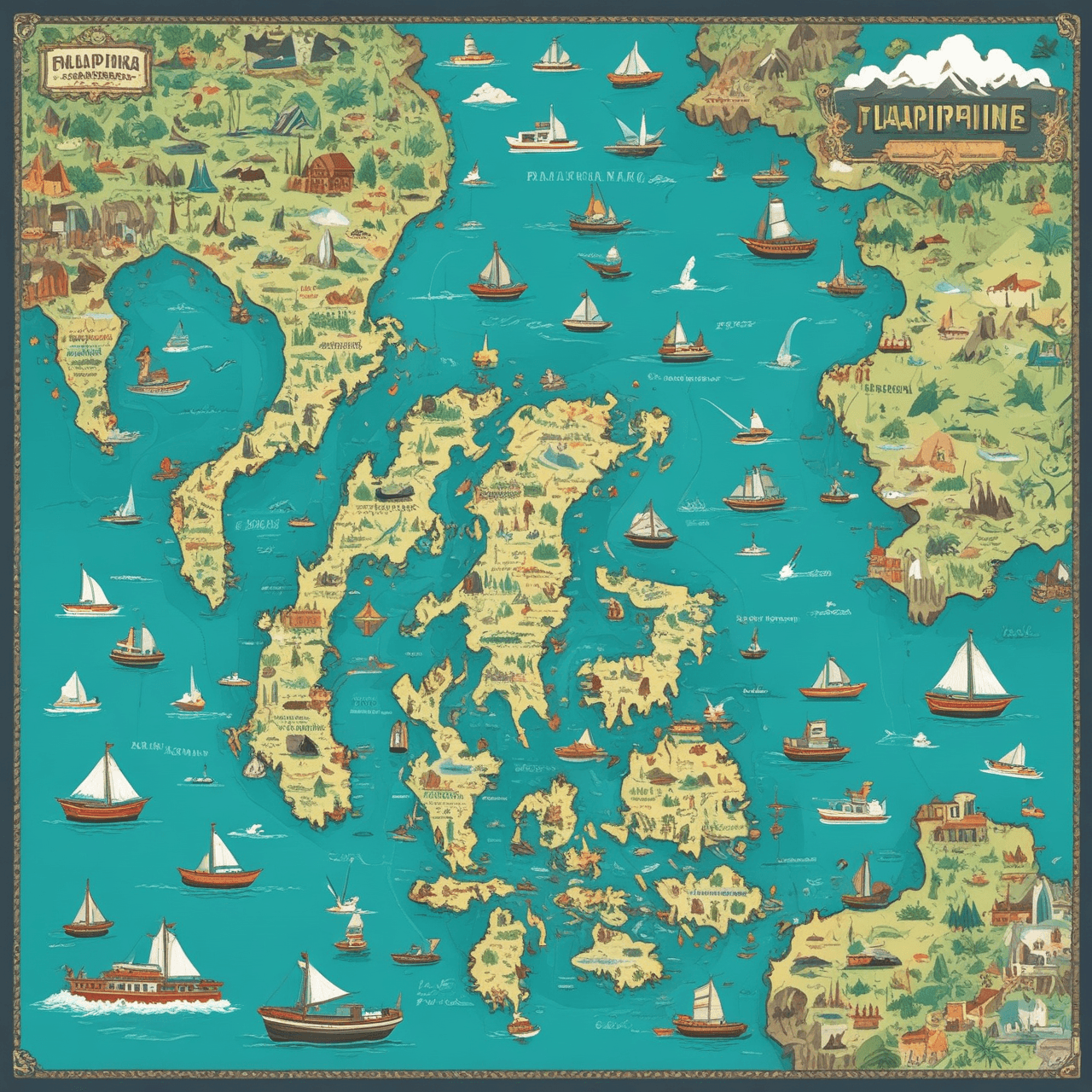 Philippine Regions Racer game banner