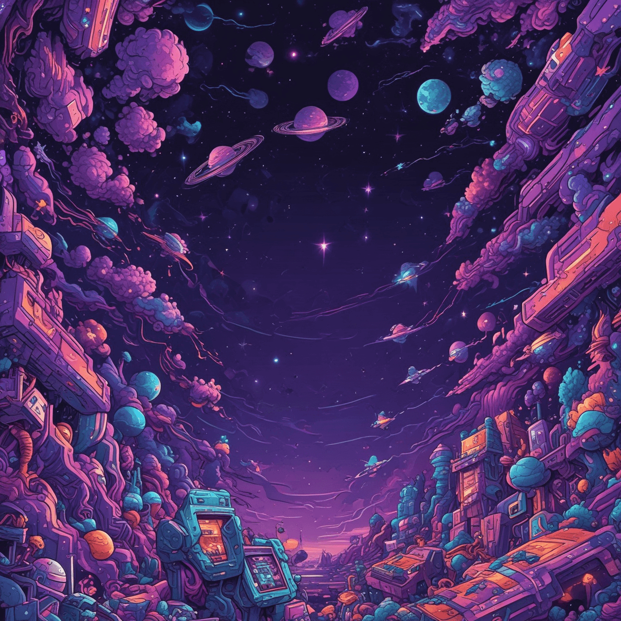 Cosmic Run Quiz game banner