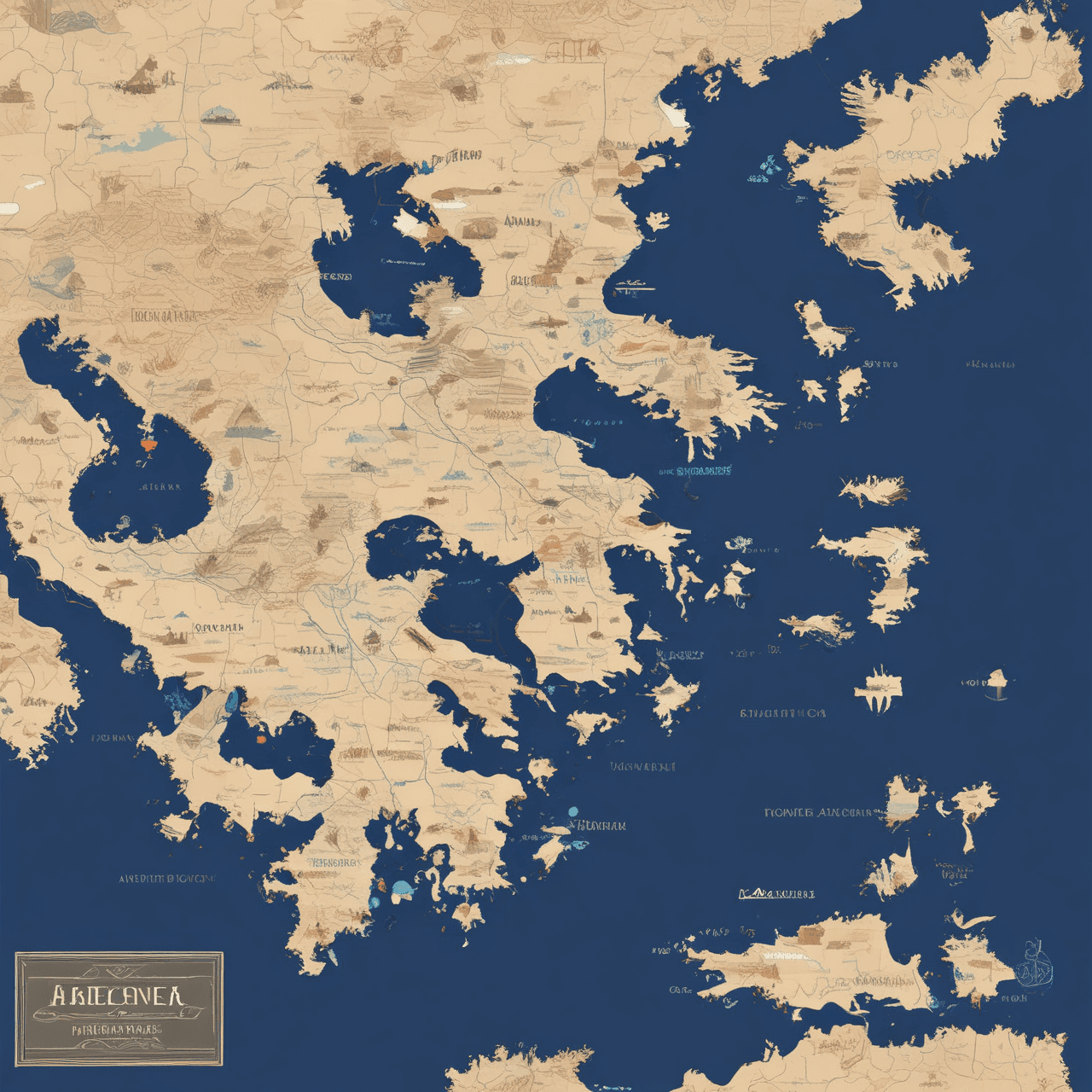 Ancient Greece Geo-Run game banner