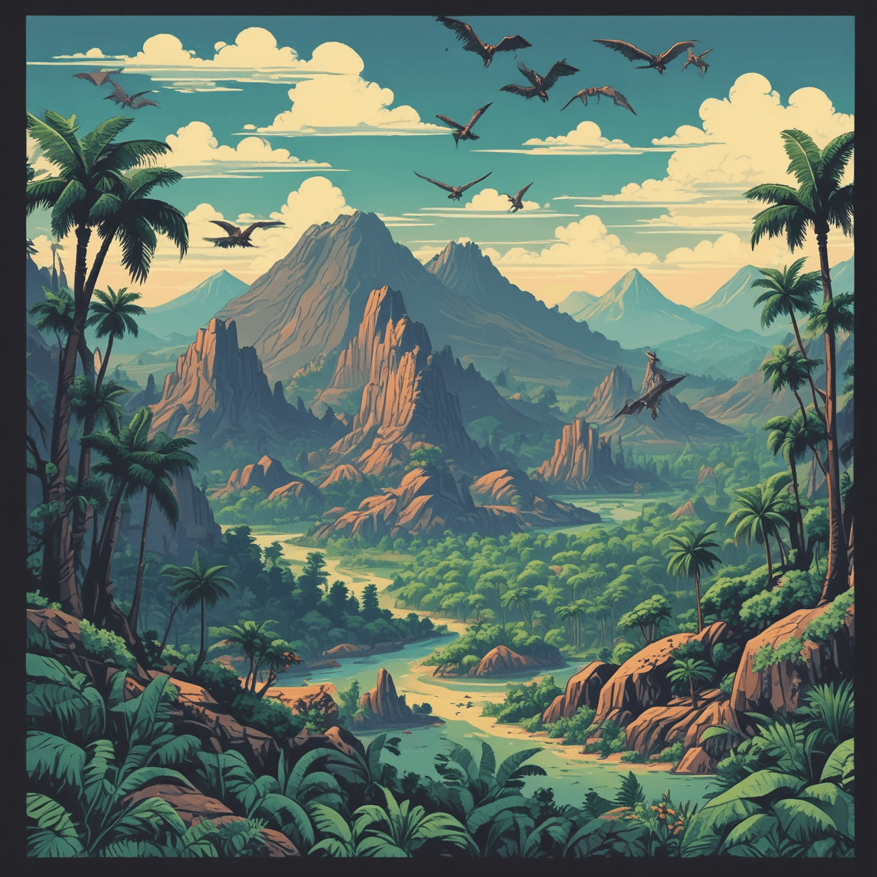 Dino Bill Adventure game banner