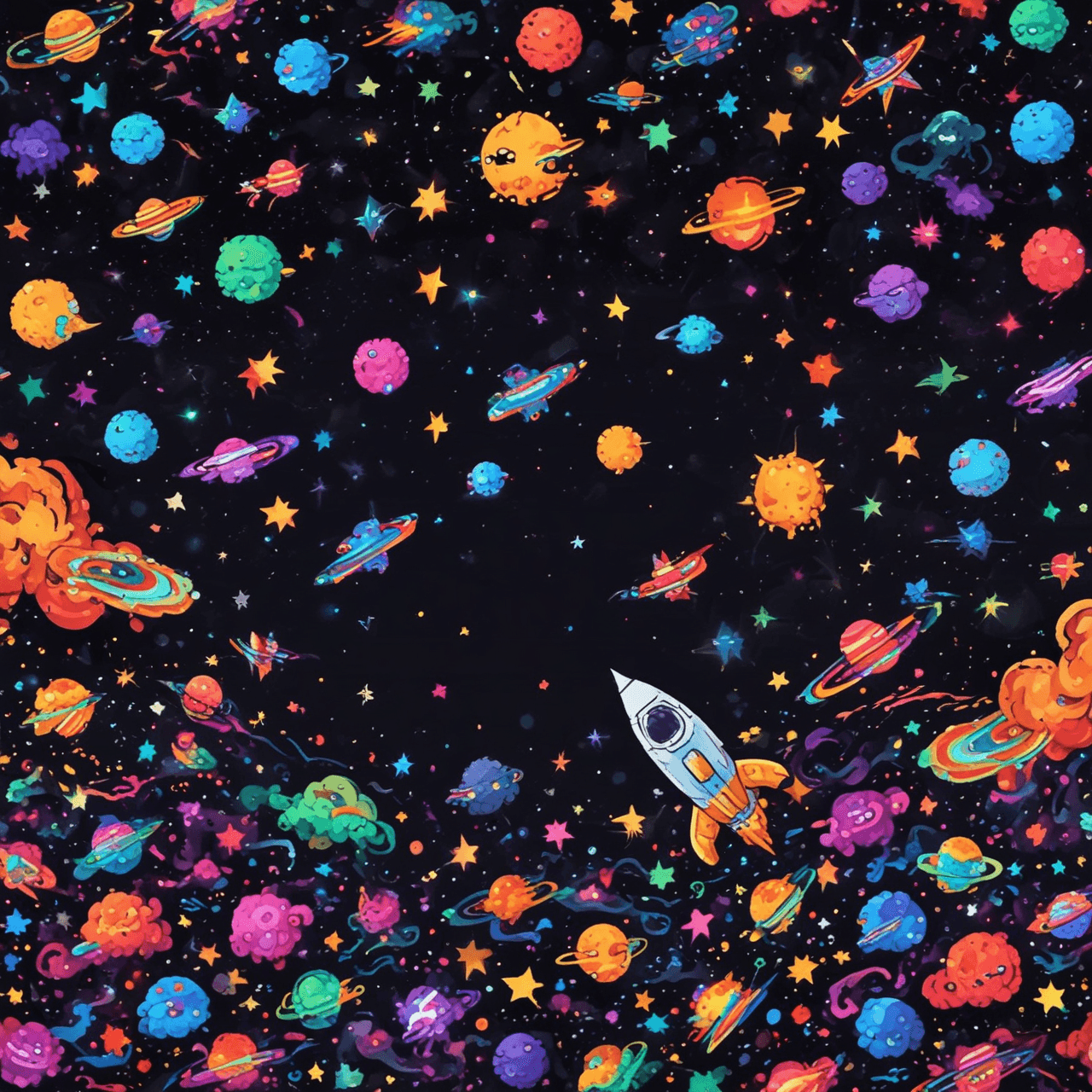 Carrera Espacial de Macromoléculas game banner