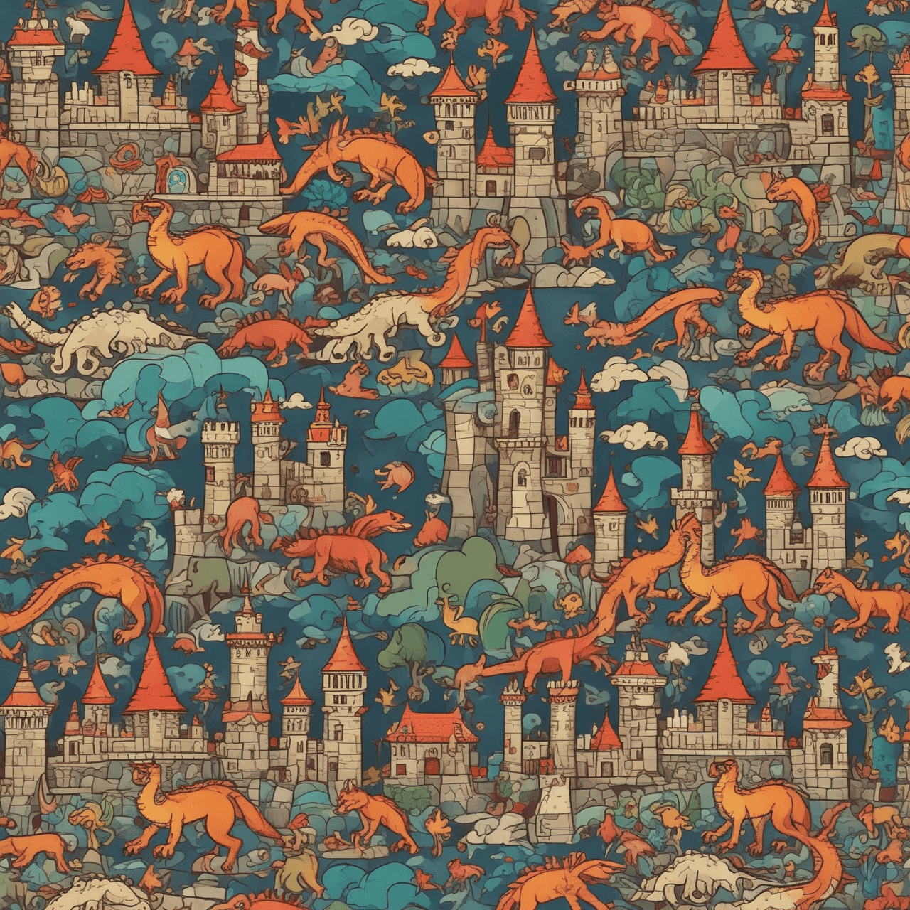 Defensores del Quiz Medieval game banner