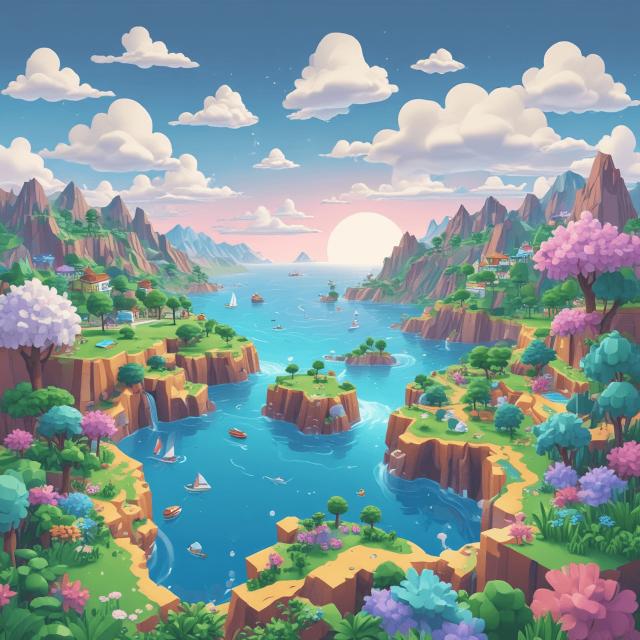 Water Cycle Obby Dash game banner