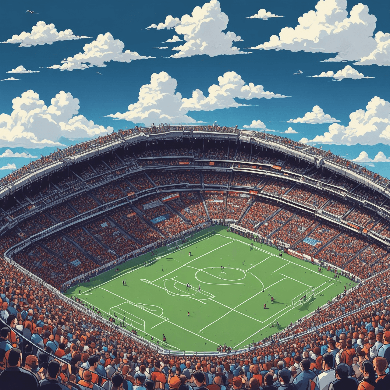 Soccer Cloud Bridge game banner