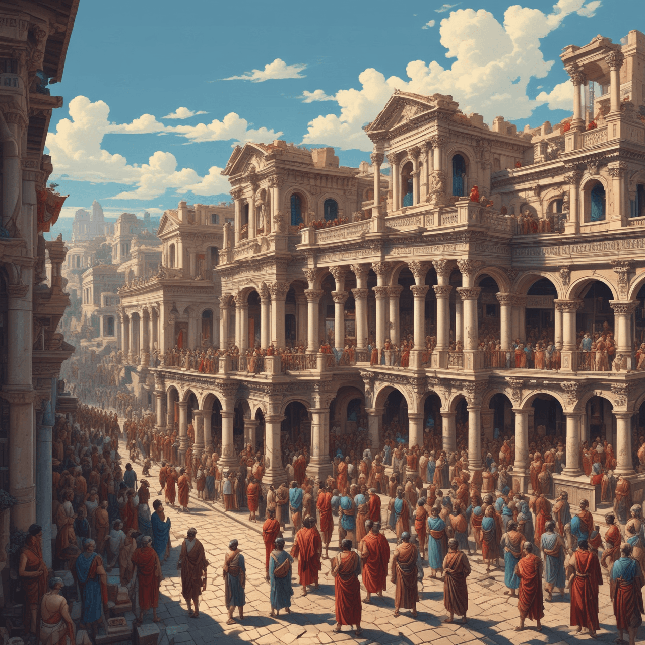 Aventura de Quiz con Jetpack Romana game banner