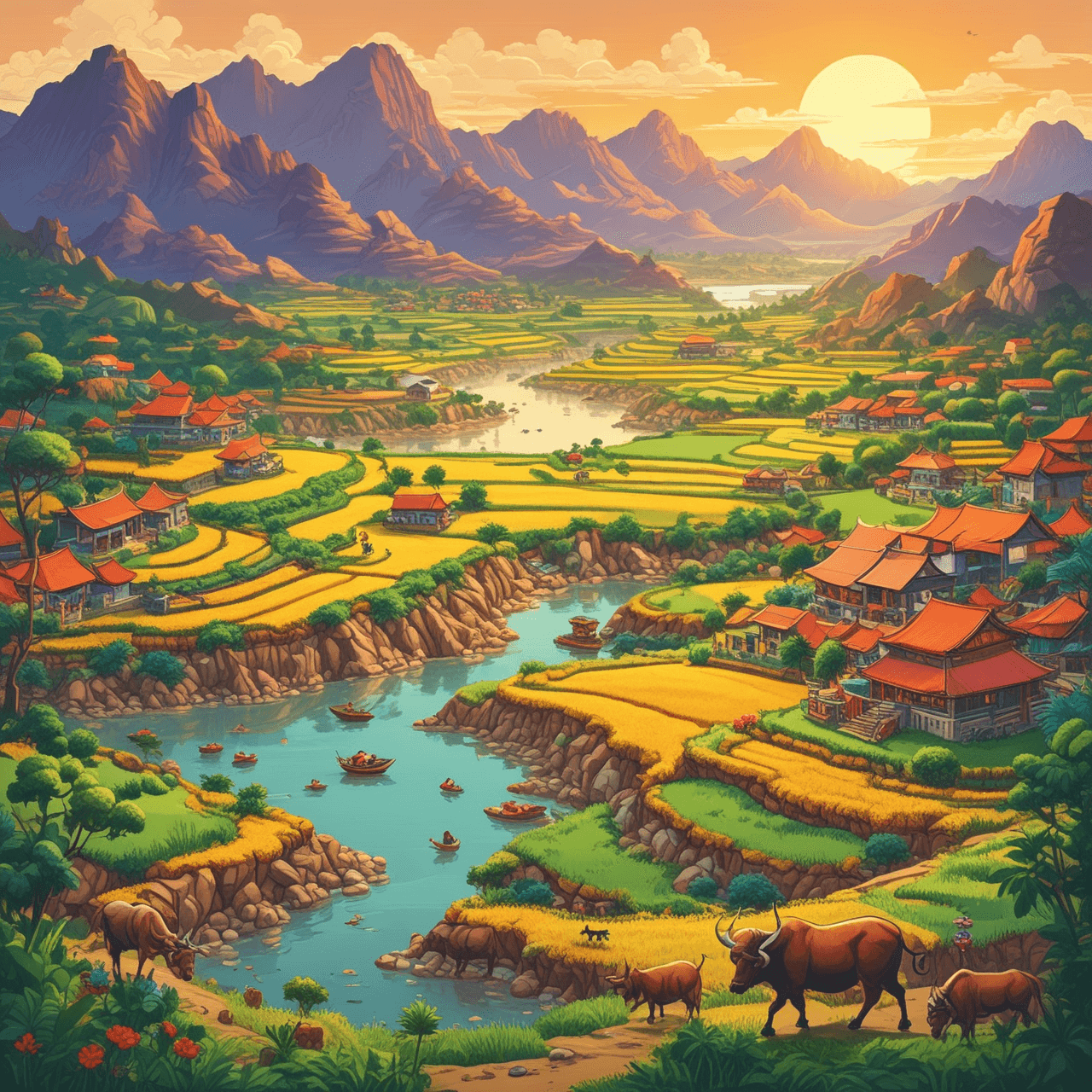 Vietnamese Culture Quest game banner