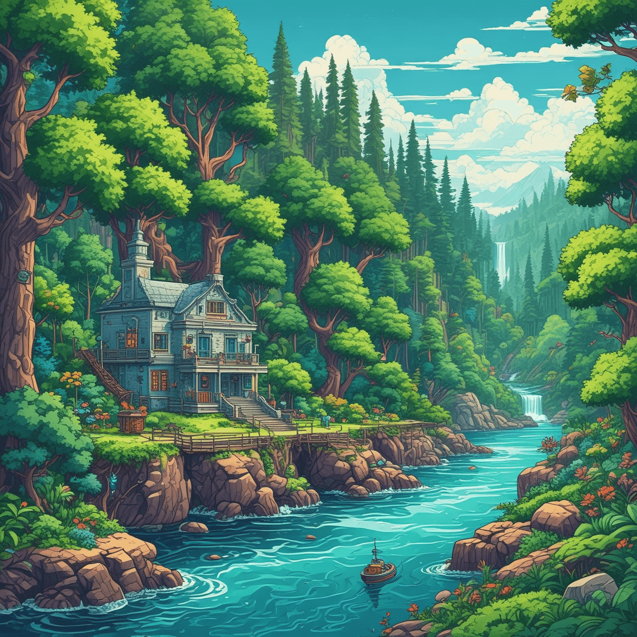 Eco-Chem Runner game banner