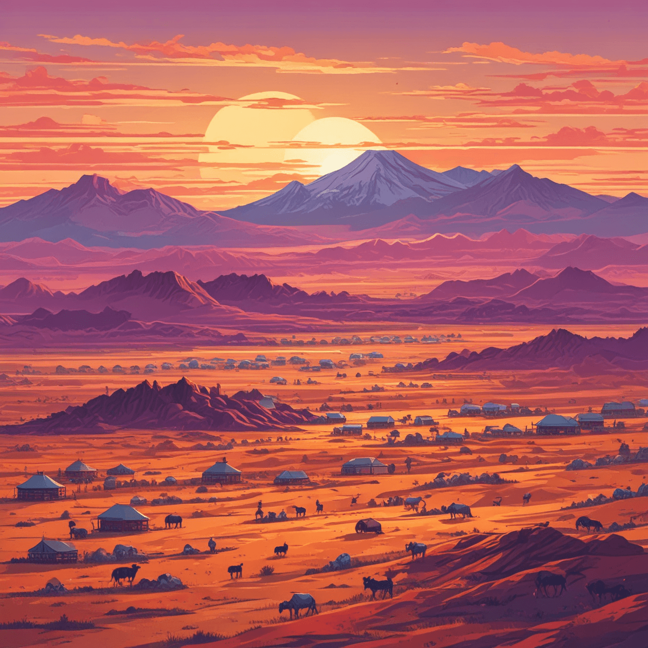 Викторина: Монгольские Племена game banner