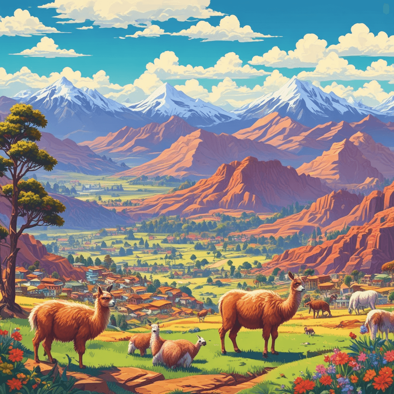 Aventura Ganadera: Quiz del Perú game banner