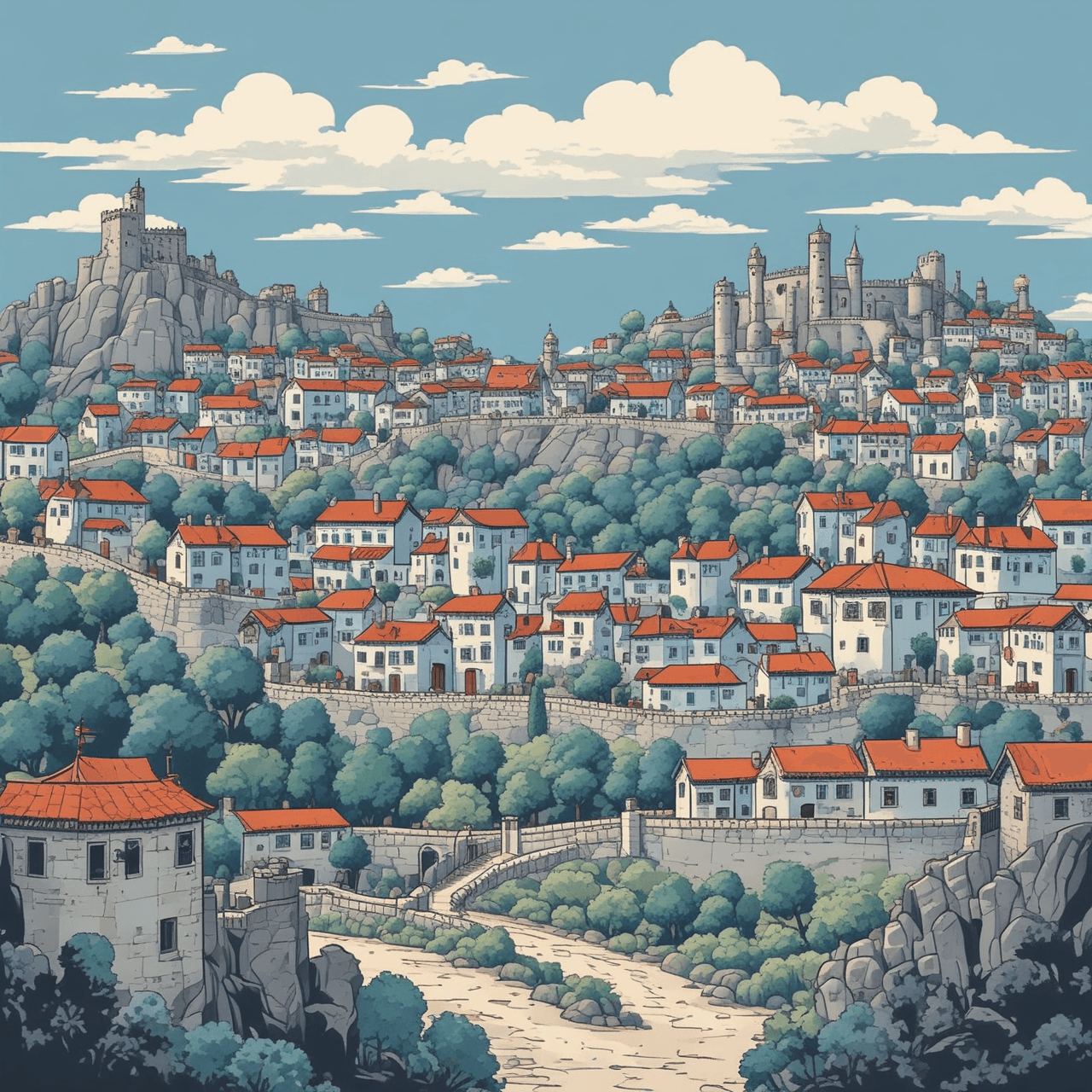 Corrida Literária Medieval game banner