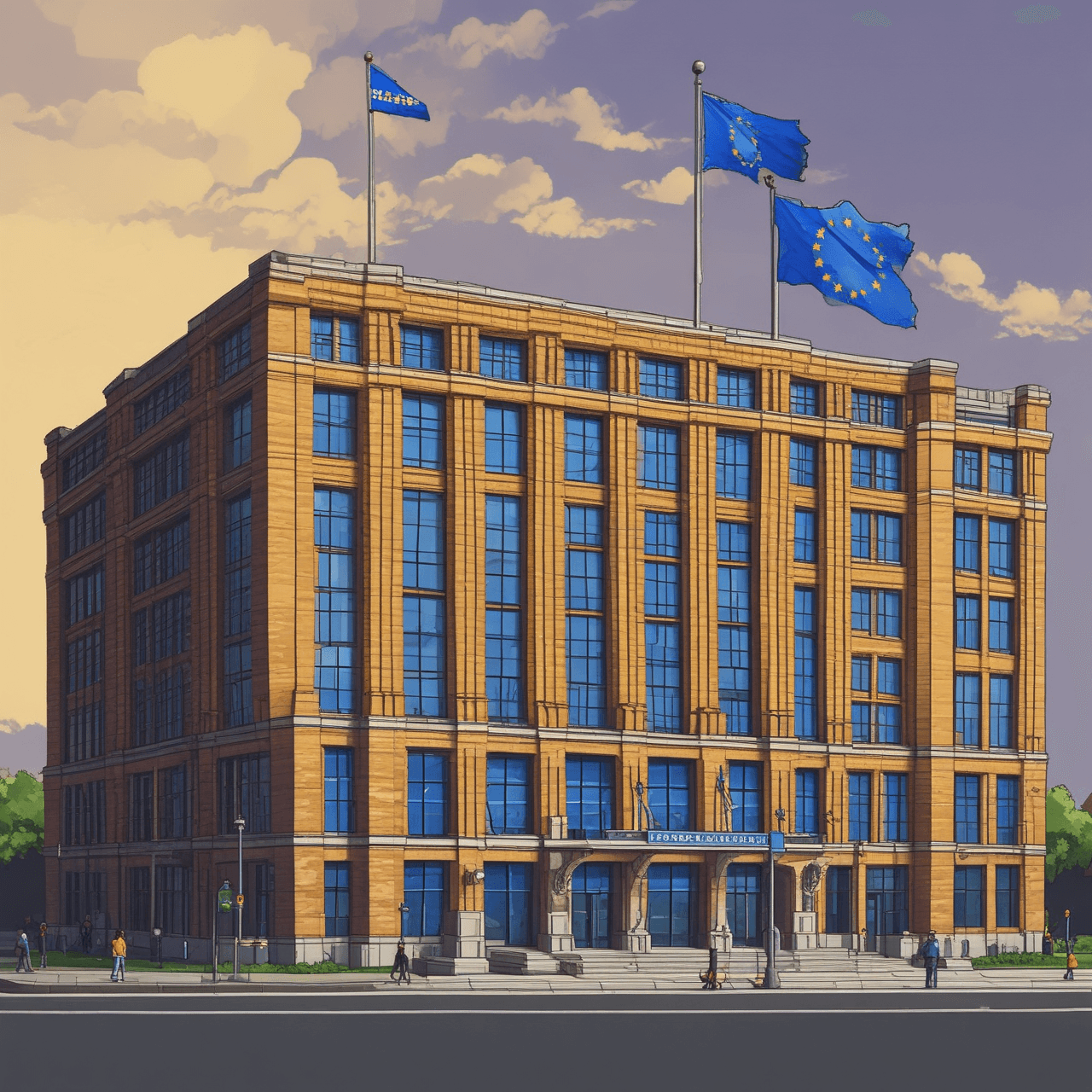 EU-parlamentet Race game banner