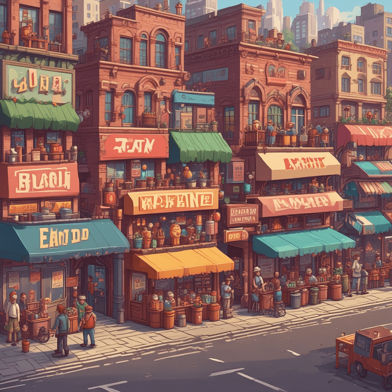 Market Mogul Dash game banner