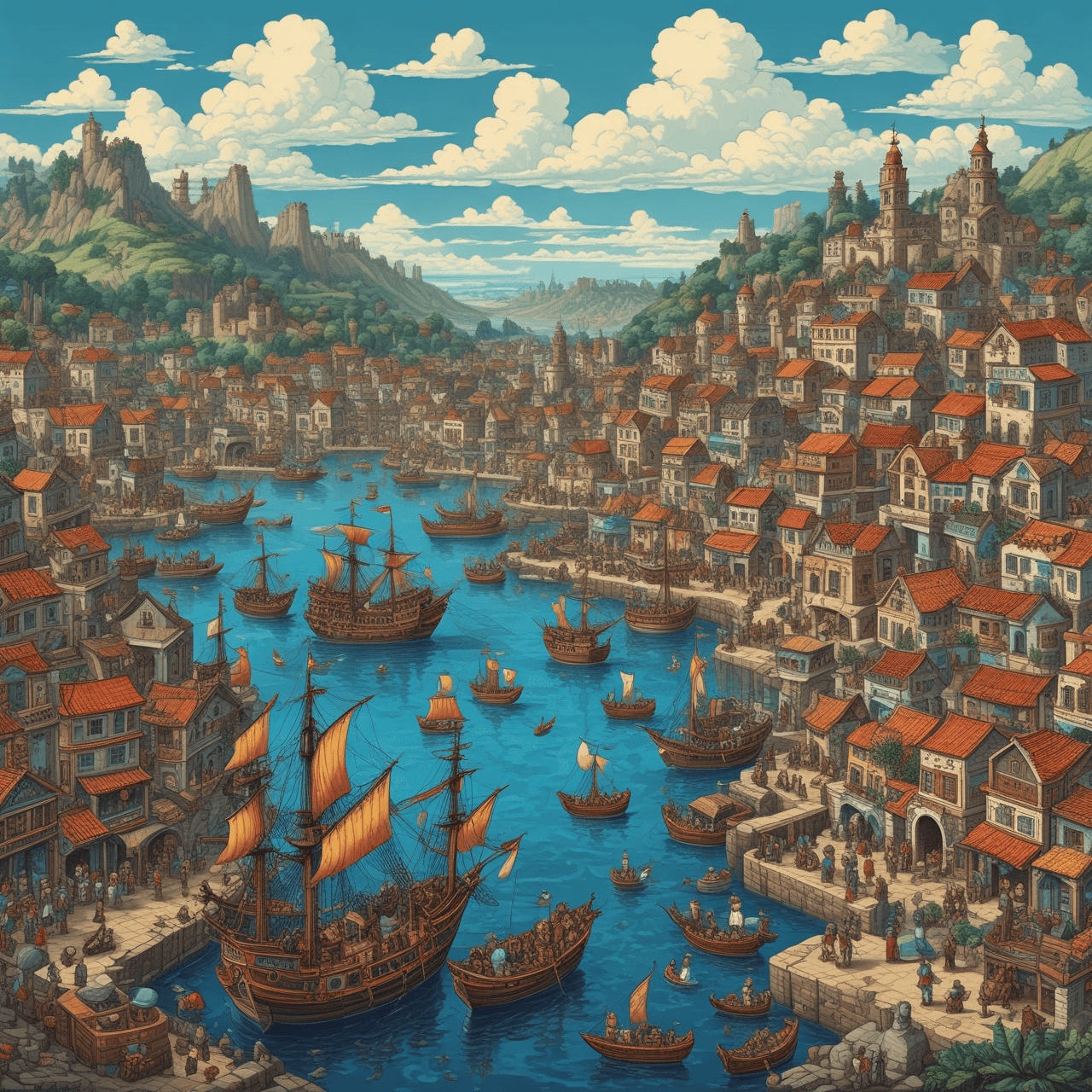 Aventura de Quiz Mercantilista game banner