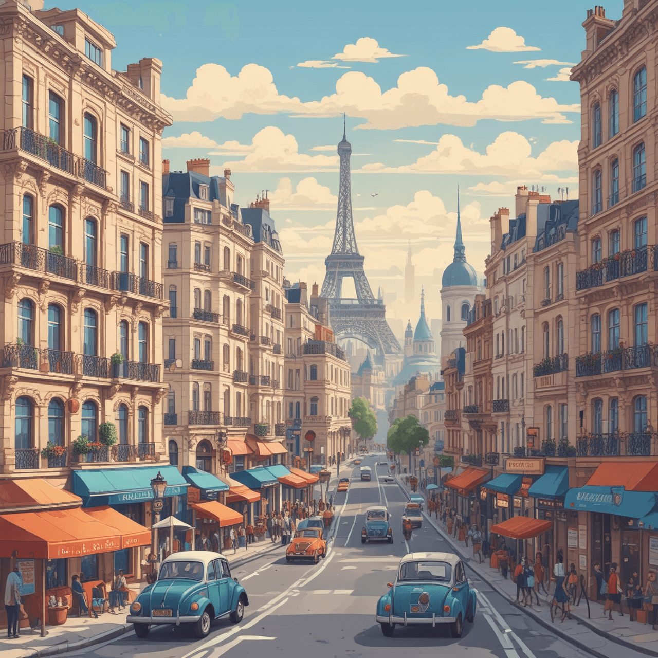 Pariser Vokabel-Sprint game banner