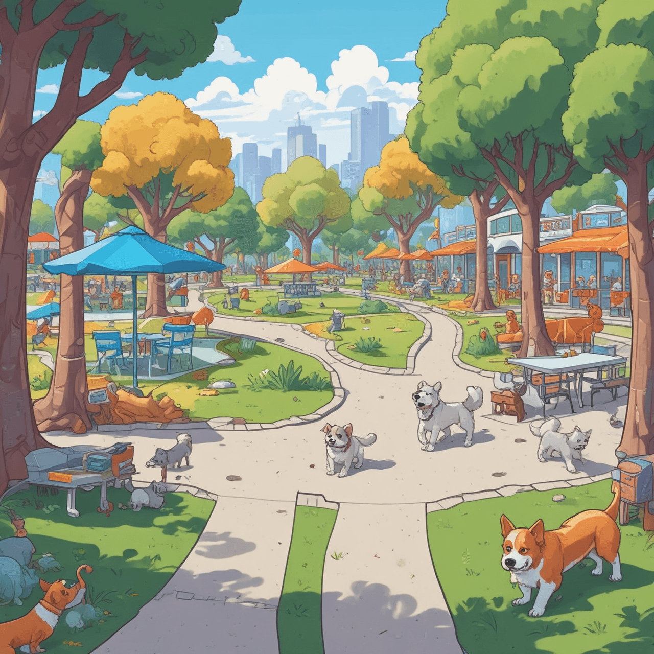 Pup's Comparison Run game banner