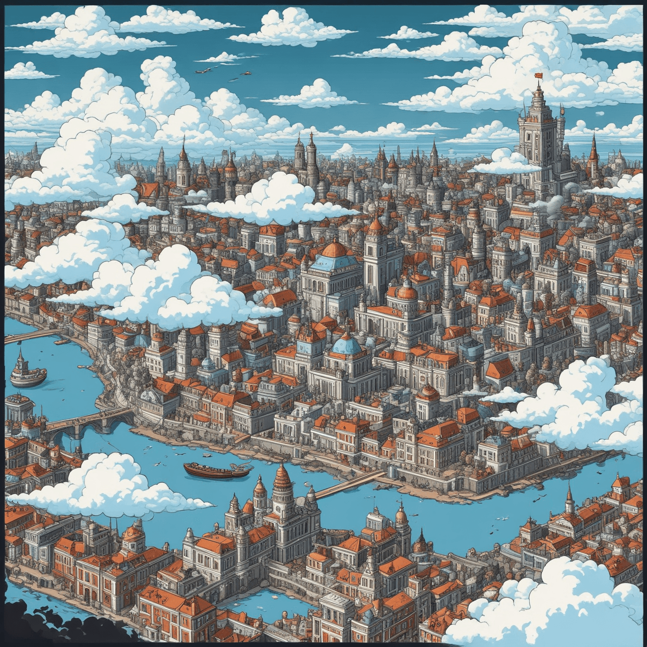 Revolutionary Cloud Bridge game banner