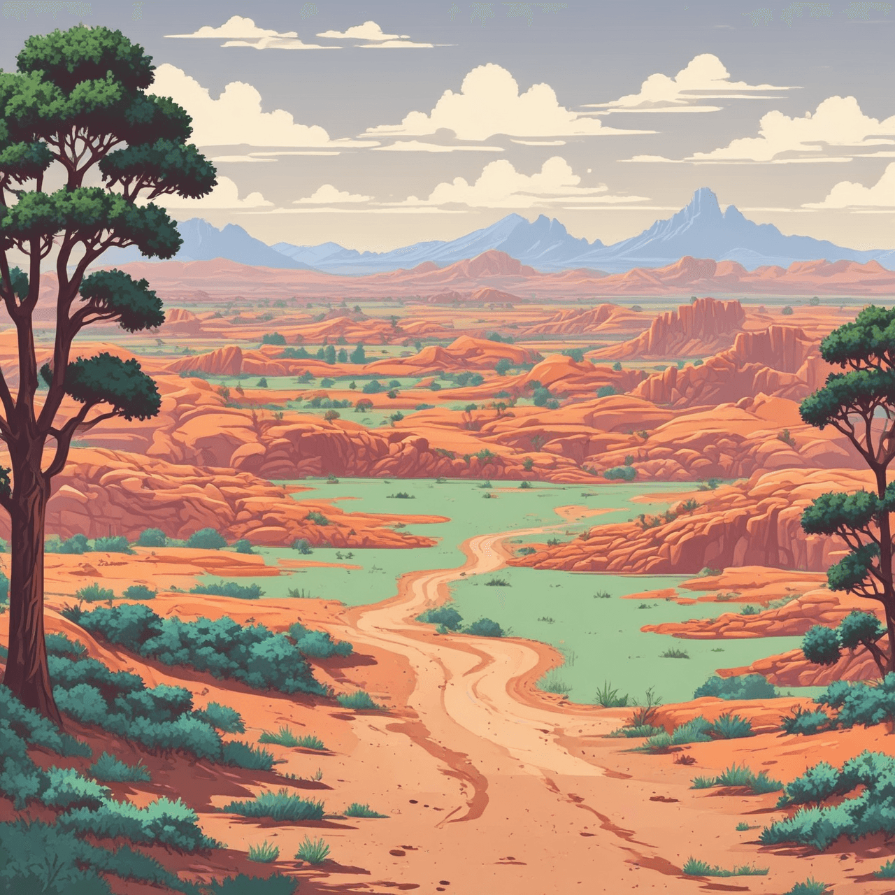 Texas Frontier Race game banner