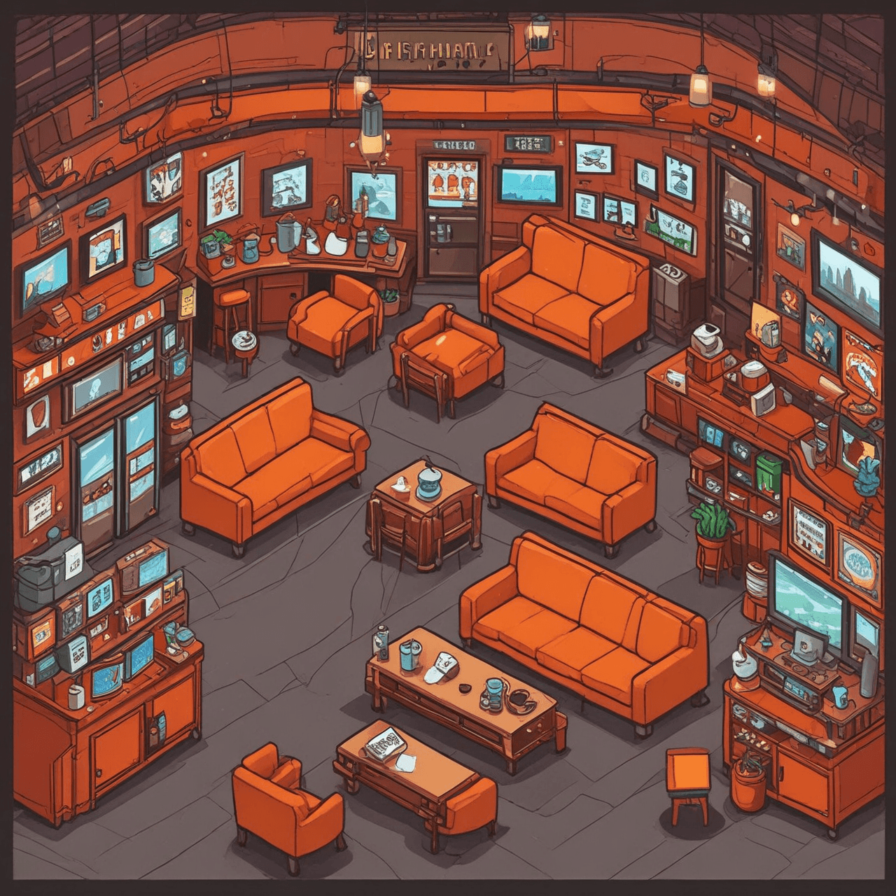 Friends English Quiz Defenders game banner