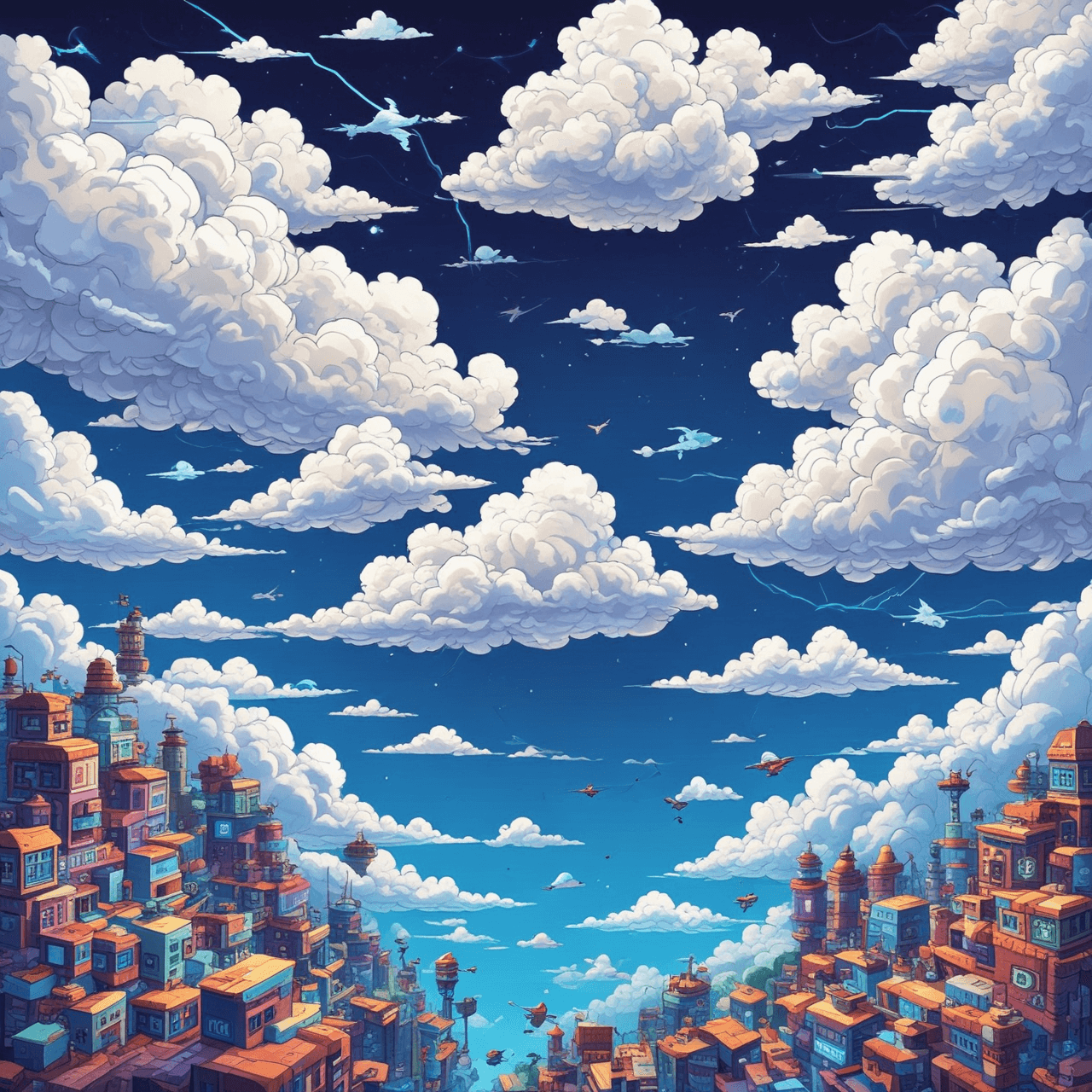 Algebraic Cloud Bridge game banner