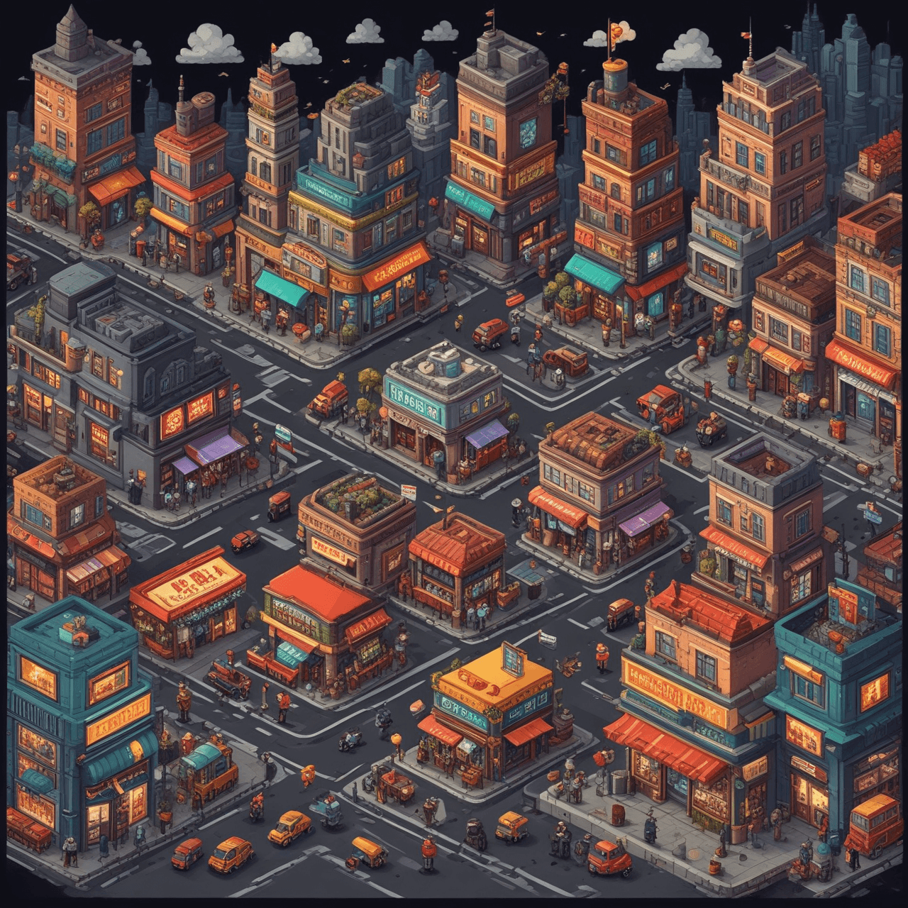 Market Jump game banner