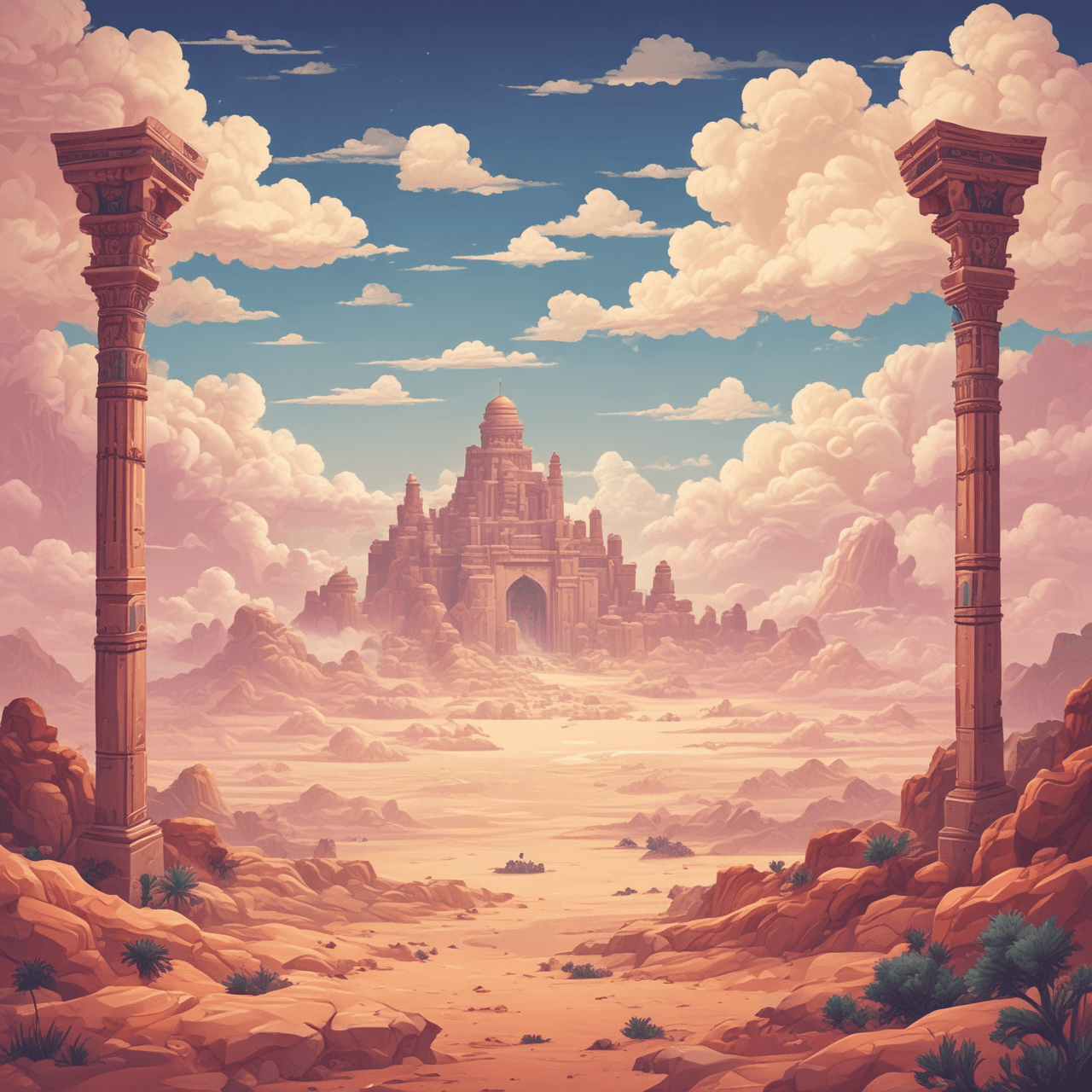 Scrolls of Wisdom Bridge game banner