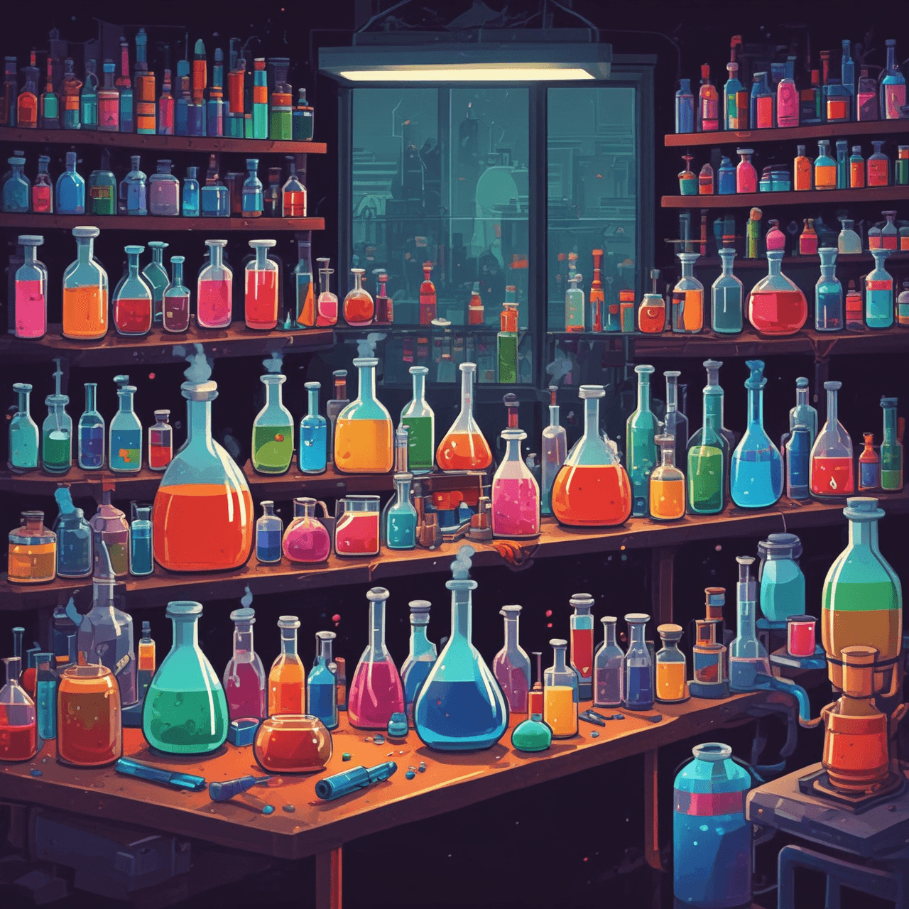 Acid-Base Reaction Run game banner