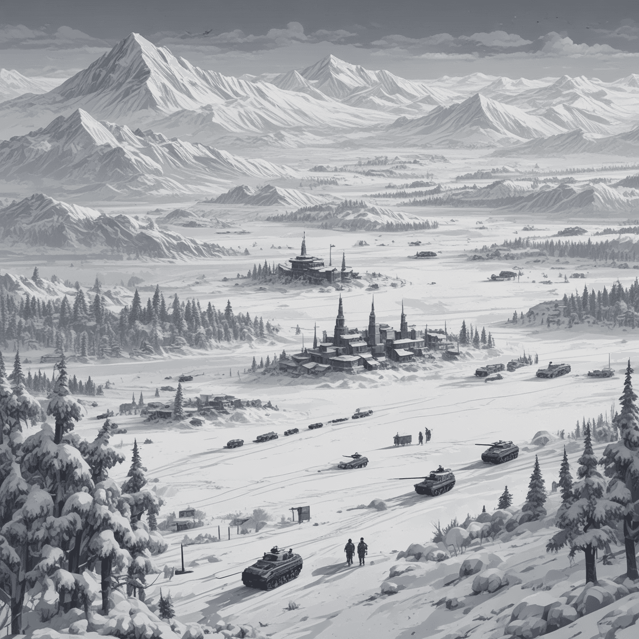 Siberian War Run game banner