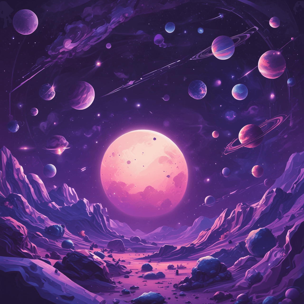 Supply & Demand Space Jump game banner