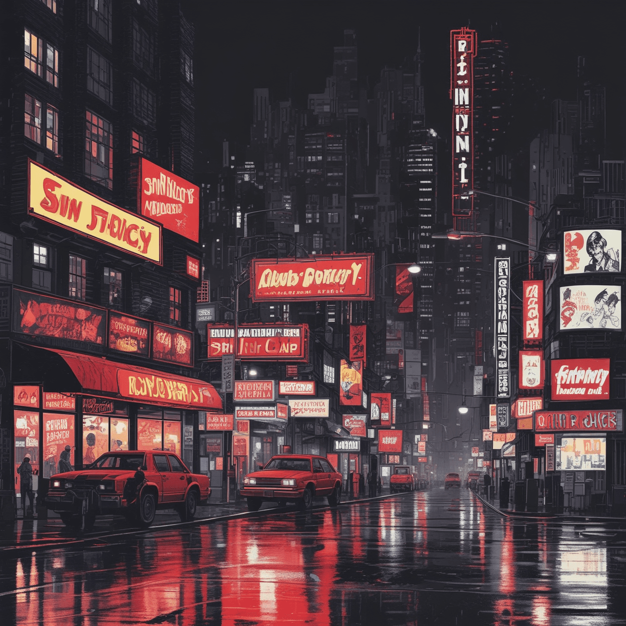 Sin City Noir Run game banner