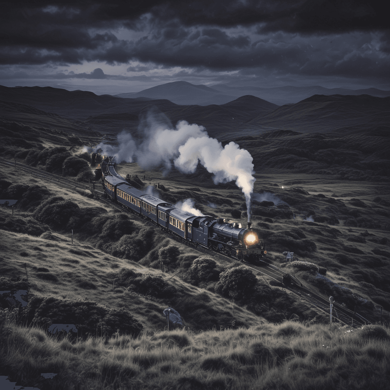 Night Mail Run game banner