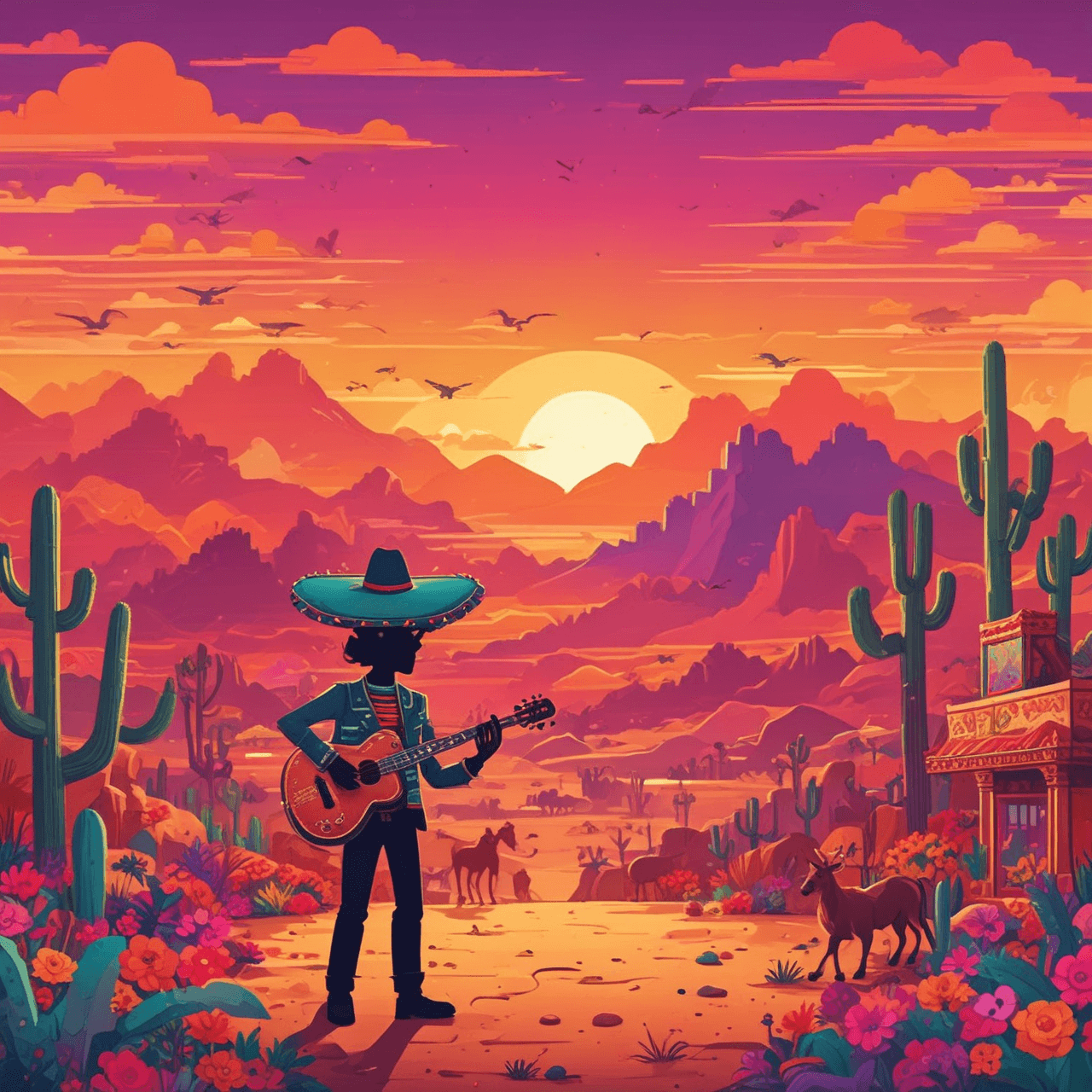 Spanish Quiz Fiesta game banner