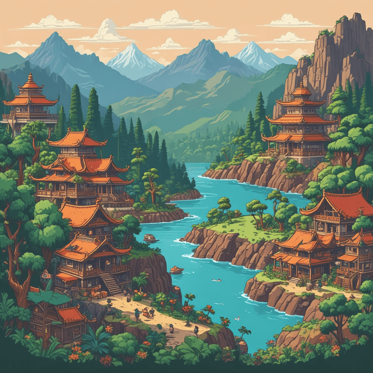 Borneo Jetpack Historian game banner