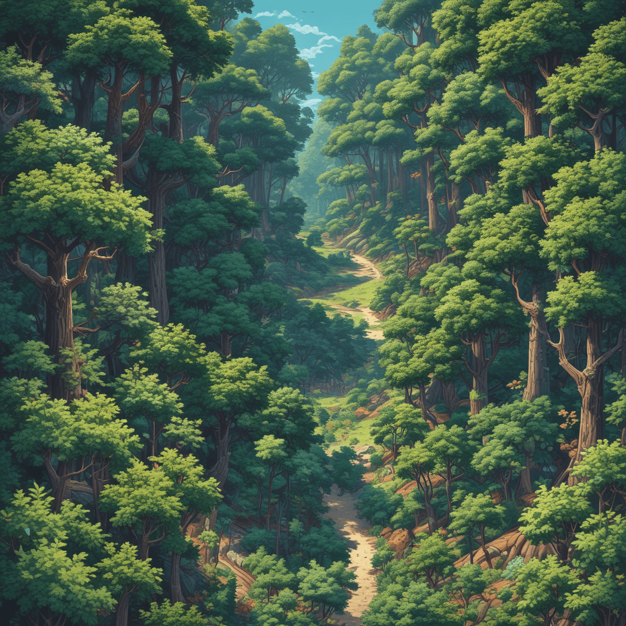 Woodland Bridge Quiz game banner