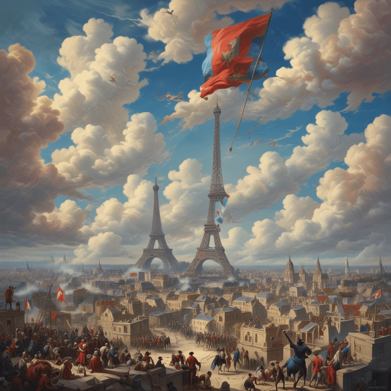 Puente de Nubes de la Revolución game banner