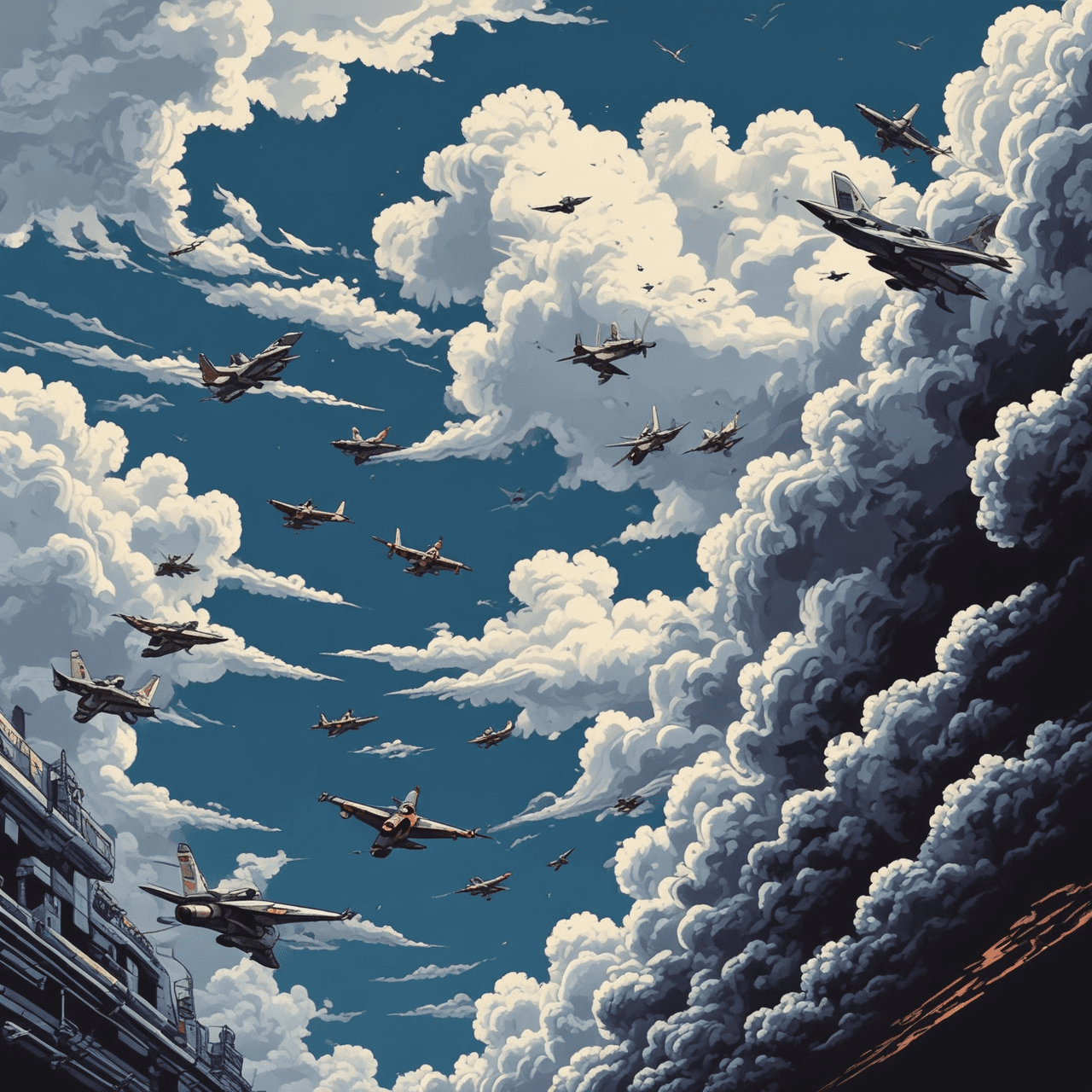 WWII Cloud Assault game banner