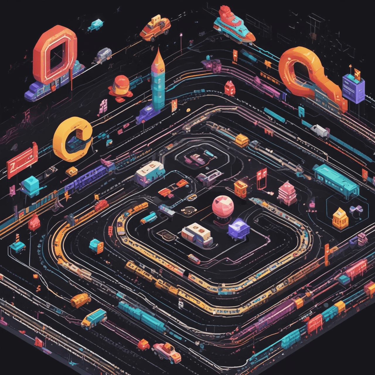 Math Mania Race game banner