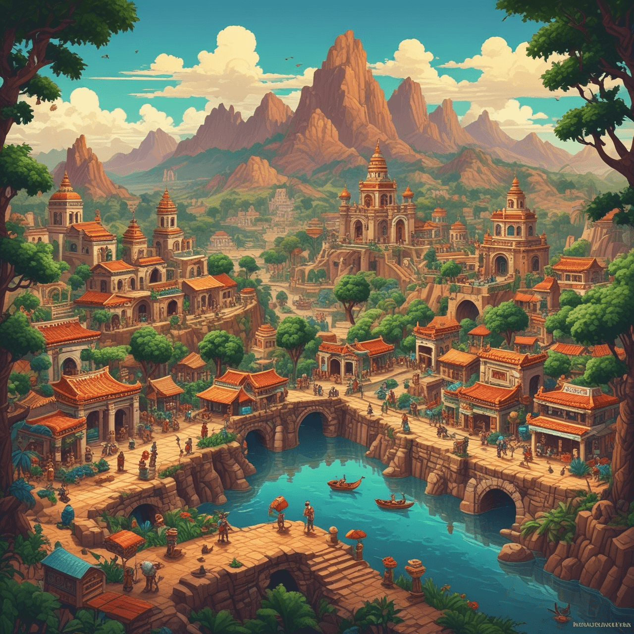 Latin American History Race game banner